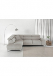 3C Candy Kampinė sofa &raquo;Greve sofa immer su manuelle Kopfteilverstellungen modern elegant&laquo; patogi motorischer Sitzvorzug bequem ir zeitlos L-Form