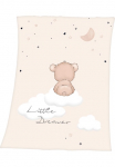 Baby Best Vaiki&scaron;kas užklotas &raquo;Little Dreamer&laquo; su niedlichem Teddydesign Užklotas