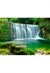 Papermoon Fototapetas &raquo;Emerald Lake Waterfalls&laquo; glatt