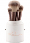Luvia Cosmetics &Scaron;epetėlių rinkinys &raquo;Mini Prime Vegan&laquo; 4 &scaron;epetėlis kelionės rinkinys Nurai-Pinselhaar vegan.