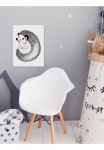 queence Paveikslas ant drobės &raquo;Igel&laquo; Kunst | Tiere Premium-Leinwandstoff Handarbeit i&scaron; Deutschland