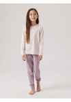Name It Pižama &raquo;NKFNIGHTSET BARELY PINK BOW NOOS&laquo; rinkinys 2 dalys su pie&scaron;iniu im Palaidinė