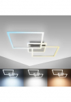 B.K.Licht LED lubinis &scaron;viestuvas &raquo;BKL1440 LED lubinis &scaron;viestuvas einstellbare Farbtemperatur LED Lampe&laquo; LED-Modul 1 Stk. Neutralwei&szlig; 2700K - 6500K 4.200Lm 40W 50x388x8 cm Chrom-Alu