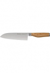 WMF Santoku peilis &raquo;Grand Wood&laquo; 18 cm Olivenholzgriff handgeschmiedeter Spezialklingenstahl