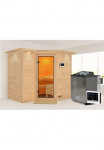 Karibu Pirtis &raquo;Sanna 2&laquo; rinkinys Ofen 9 kW Bio externe Strg easy