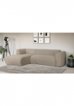 Home affaire Kampinė sofa &raquo;GENTON L-Form (257 cm) zeitlos & stilvolles Design&laquo; pra&scaron;matniai gepolstert in audinys Chenille ir Struktur