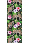 queence Viniliniai tapetai &raquo;Tropico&laquo; Motiv | ra&scaron;tuotas | botanisch | floral | gemustert | nat&uuml;rlich glatt 90x250cm selbstklebend kinderleichte Anbringung Sticker