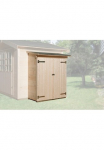 weka Sekcijinė spinta sekcijinė spinta dėl moderni Schraubsystem 65 x 129 cm natur