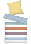 TOM TAILOR HOME Patalynė &raquo;COLORED STRIPES in Gr. 135x200cm 155x220cm 200x220cm arba 100x135cm&laquo; 2 Stk. new bedroom gewebtes Label