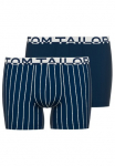 TOM TAILOR Kelnaitės &scaron;ortukai &raquo;Kentucky&laquo; 2vnt. Pack &scaron;velnus bequem Gražiai elastisch atmungsaktiv Logobund Baumwollmix