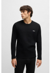 BOSS Pyjamaoberteil &raquo;Waffle LS-Shirt&laquo;