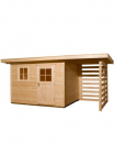 weka Sodo namelis &raquo;170 A Gr.1 28 mm natur Holzlagerplatz 150 cm&laquo;
