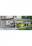 Skanholz Dviguba stoginė automobiliams &raquo;Wendland&laquo; Leimholz 550 cm wei&szlig;
