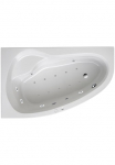 OTTOFOND Whirlpool-Badewanne &raquo;Loredana&laquo; auk&scaron;tis 44 cm Muilinė Typ Premium chrom