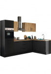 BASIC by Balculina Virtuvinis komplektas &raquo;Turin&laquo; Stellbreite 280x175 cm patogi su įmontuota buitinė technika