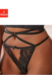 petite fleur gold Stringai 2 Stk. su sexy B&auml;nderoptik