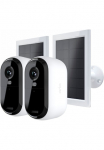 ARLO Eleganti&scaron;kas Home Kamera &raquo;2 2K Lauko Camera 2pack W/2 Solar Panel&laquo; lauko zona