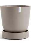 ECOPOTS Puodo padėklas &raquo;mit ratukai Oslo 45 Taupe&laquo; dėl viduje ir au&szlig;en: frostsicher bruchsicher ir lichtbest&auml;ndig