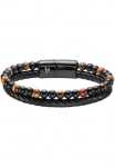Bruno Banani Odinė apyrankė &raquo;Schmuck&laquo; su Tigerauge (synth.)