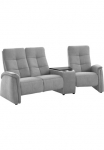 exxpo - sofa fashion Trivietė sofa &raquo;Tivoli Kinosofa su poilsio funkcija su Atlenkiamas staliukas ir Stauraum&laquo; bequem ir komfortabel auk&scaron;tis atlo&scaron;as