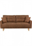 Home affaire Dvivietė sofa &raquo;TRIPLO su Wellenunterfederung Ma&szlig;e B/T/H: 165/100/89 cm&laquo; sofa su Steppung im R&uuml;ckenbereich incl. Dekoratyvinės pagalvėlės ir Pagalvėlė sėdėjimui