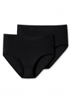 Schiesser Kelnaitės &raquo;Modal Essentials&laquo; 2vnt. Pack Glanzgarn-Details &scaron;velnus liemuo Basic