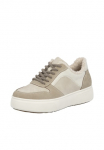 Rieker Sportbačiai platforminiu padu Retro-Sneaker Suvarstomi batai pusbačiai su Teddyfutter