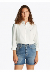 Tommy Jeans Tommy Džinsai Mar&scaron;kiniai &raquo;TJW REG PINSTRIPE POPLIN SHIRT&laquo; su su kantu Logostickerei