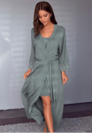 LASCANA Kimono 1-teilig su edlen nėriniuotos detalės