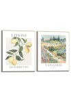 Reinders! Plakatas &raquo;Van Gogh Flora&laquo; Wohnzimmer - Zitrone - Sorrento - Gr&uuml;n - MDF - Kunst - 40x50 cm