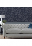 LAURA ASHLEY Tapetai &raquo;Lloyd Midnight Seaspray&laquo; gebl&uuml;mt glatt 10mx52cm (ca. 5m2)