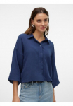 Vero Moda Mar&scaron;kiniai &raquo;VMNATALI CROP Palaidinė WVN NOOS&laquo; medvilnė laisvas forma