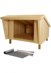 PLUS Sodo namelis &raquo;Shelter&laquo; ir Dachpappe/Aluleisten