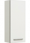 Saphir Pakabinama spintelė &raquo;Quickset 953 Wand-Badschrank 30 cm plotis su 1 durys ir 2 Einlegeb&ouml;den&laquo; Badezimmer-H&auml;ngeschrank in Wei&szlig; Glanz su Griffen in Betonoptik