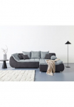 Home affaire Kampinė sofa &raquo;Imola elegant ir modern aktuelle Steppung im Kėdė bequem L-Form&laquo; frei im Raum stellbar patogi su miegojimo funkcija ir Dėžutė patalynei