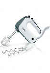 BOSCH Rankinis plakiklis &raquo;MFQ49300 Edelst. R&uuml;hrbesen/Knethaken 5 keletas sluoksnių Spiralkabel&laquo; 850 W Turbotaste Soft-Touch-Griff lengvas Geh&auml;use pagamintas in Europe