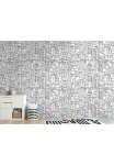 living walls Fototapetas &raquo;THE WALL III Tapetai su H&auml;usern Motivtapete Zeichnung Kunst&laquo; matinis glatt tapetai vaikų kambario baldų komplektas dėl miegamojo kambario baldai K&uuml;che Wohnzimmer H&auml;user Flur