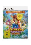 Knights Peak Spielesoftware &raquo;Nikoderiko: The Magical World Directors Cut - Collectors Edition&laquo; PlayStation 5 su Artbook OST-CD physischem Spiel ir sammelbarer Schubbox.