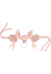 Fehn Žaislas ant vėžimėlio &raquo;Lazy Crazy & Pink Žaislas ant vėžimėlio Flamingo&laquo;