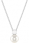 Swarovski Grandinėlė su pakabukas &raquo;Schmuck Dovanų Grandinėlė Matrix&laquo; su &reg; Zirkonia (synth.) - su &reg; Perle