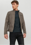 Jack & Jones Dirbtinės odos &scaron;varkas &raquo;JJEROCKY in Kunstlederoptik su Rei&szlig;verschlusstaschen&laquo; unifarben madingas regular forma dirbtinė oda