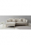 OTTO home Kampinė sofa &raquo;MERLE 258 cm L-Form traumhafter Cord&laquo; su miegojimo funkcija ir Dėžutė patalynei Liegefl&auml;che 224 x 139