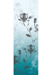 Architects Paper Fototapetas &raquo;Mystic Blossoms Blue&laquo; Floral Tapetai Natur T&uuml;rkis Wei&szlig; Panel 100m x 280m