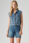 Levi's&reg; Džinsinė liemenė &raquo;SHRUNKEN 90s VEST&laquo; su sagos