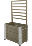 PLUS Lovelis gėlėms &raquo;Cubic&laquo; su Ažūrinė sienelė gėlėms BxTxH: 50x87x155 cm