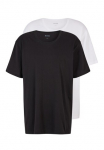 BOSS Palaidinė apvalia i&scaron;kirpte &raquo;B-TShirtRN 2P Comfor&laquo; Rinkinys 2 vnt. 2 Stk. su tonalen Logo