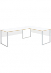 Innostyle Ra&scaron;omasis stalas &raquo;Memphis ra&scaron;omasis stalas 223x77x170cm (B/H/T)&laquo; 1 Stk. dalys ABS-Kantenschutz Soft Touch Oberfl&auml;che