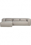 WOOOD Kampinė sofa &raquo;Bean&laquo; su Kojų kėdutė su pagalvė plotis 305 cm