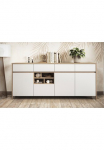 Home affaire Pailga indauja &raquo;Stranda madingas spinta komoda im Scandi-Style 198 cm breit&laquo; eleganti&scaron;kas Rahmenoptik ausreichend daiktadėžė vielseitig einsetzbar