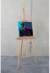 Komar Paveikslas ant drobės &raquo;Star Wars Cyberart by Boba Fett - Gr&ouml;&szlig;e 40 x 40 cm&laquo; Disney 40 x 40 cm (Breite x H&ouml;he) 1 Stk. dalys Paveikslas su Echtholzrahmen vaikų kambario baldų komplektas